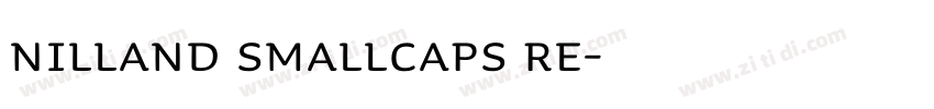 Nilland SmallCaps Re字体转换